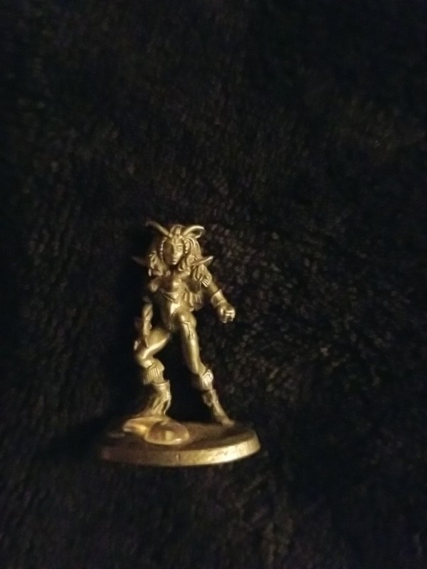 Takhisis miniature Dungeons Dragons D&D AD&D Pewter Goddess Dragonlance Rare OOP