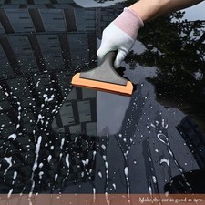 Spanno Silikon-Abzieher Set 2-tlg. - Für Fenster, Auto, Spiegel & Dusche, Streifenfrei, Mit Anti-Rutsch-Griff