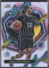 2023-24 Topps Chrome Cosmic Refractor #93 Cole Anthony - Orland Magic - MINT