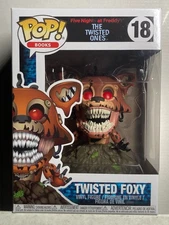 Funko POP Five Nights at Freddy's The Twisted Ones 18 Twisted Foxy in Soft Case