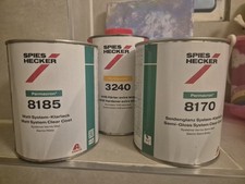 Spieß Hecker MATT klarlack Set Neu