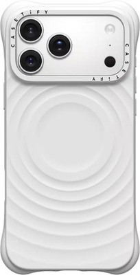iPhone 17 Pro Max Ripple Case ホワイト Amazon.com: CASETiFY Ripple iPhone 17 Pro Case [Silicone