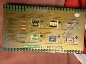 Nintendo Game & Watch Color Screen Gold Super Mario Bros. & The Legend of Zelda