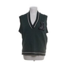 Adidas, Pullunder, Größe: 34, Grün, Baumwolle/Elasthan, Print, Damen #XCD