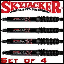 Skyjacker Black MAX Front Rear Shocks for 97-03 Ford F-150 w/ 5-6" Lift Set of 4