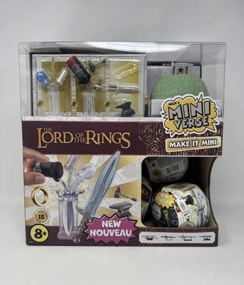 LORD OF THE RINGS MGA MINIVERSE MAKE IT MINI DISPLAY BOX w/ 10 UNOPENED