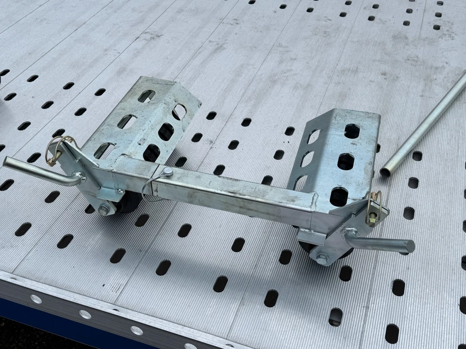 PATINES AUTO-JACKING PATINES DE RECUPERACIÓN DOLLY CARGADOR DE RUEDAS AUTO-LEVANTABLE UN PAR - Imagen 4 de 4