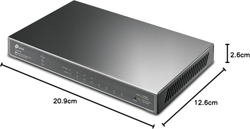 8-PORT PURE-GIGABIT DESKTOP SMART SWITCH 8 10/100/1000MBPS - Afbeelding 7 van 8