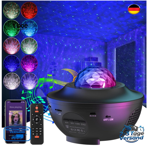 Sternenhimmel Projektor Uoune Led Sternenlicht Projektor Mit Bluetooth, 4K-image