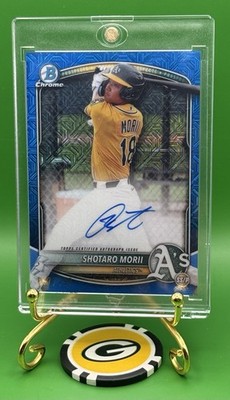 2025 Bowman Chrome - Mega Box Chrome Prospect Mojo Autographs Shotaro Morii...