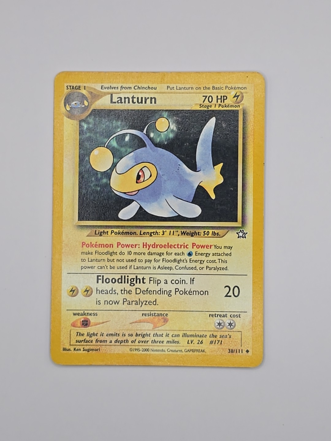 Lanturn 38/111 Neo Genesis Regular