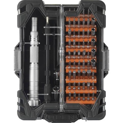 Toolcraft to-7116297 Bit Screwdriver Set 62-piece S2 Steel Compact - WieNeu
