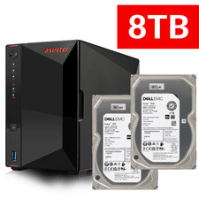 NAS ASUSTOR AS5202T 8 TB (2x4 TB) | Cloud Personal - Backup - Server Media RAID