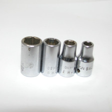 Snap On 14 Drive 4pc Socket Lot 316 To 1132