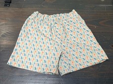 J. Bailey Boutique Boys Shorts Fish Hook Print Plaid Multicolor Size Small