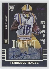 2015 Contenders Draft Picks Bowl Ticket 10/99 Terrence Magee (SEC 18) Auto 0pm