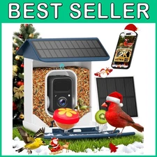 Solar-Powered Birdhouse with AI Species Recognition