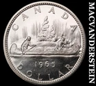 1965 Canadian Silver Dollar- Proof Like- Choice Gem Brilliant Unc Luster #J7184