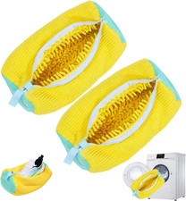 2Pcs Shoe Washing Machine Bag,Cleaning Bag for All Shoe Types,Laundry Shoe Bag f