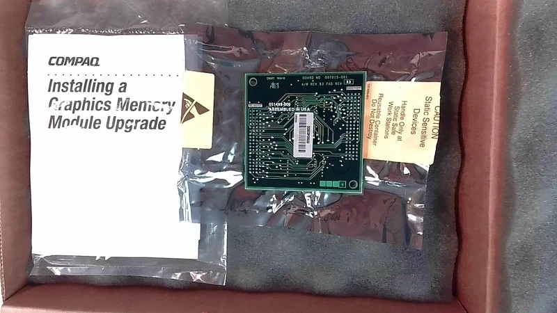 270834-B21 compaq / hewlett packard / hp S3V3 2MB sgram video upgrade a - Image 4 of 4