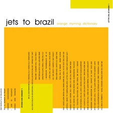 Jets to Brazil - Orange Rhyming Dictionary [New Vinyl LP] 180 Gram