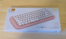 Actto Retro Pop Mini Bluetooth Wireless Keyboard Korean/English Layout / BTK-03