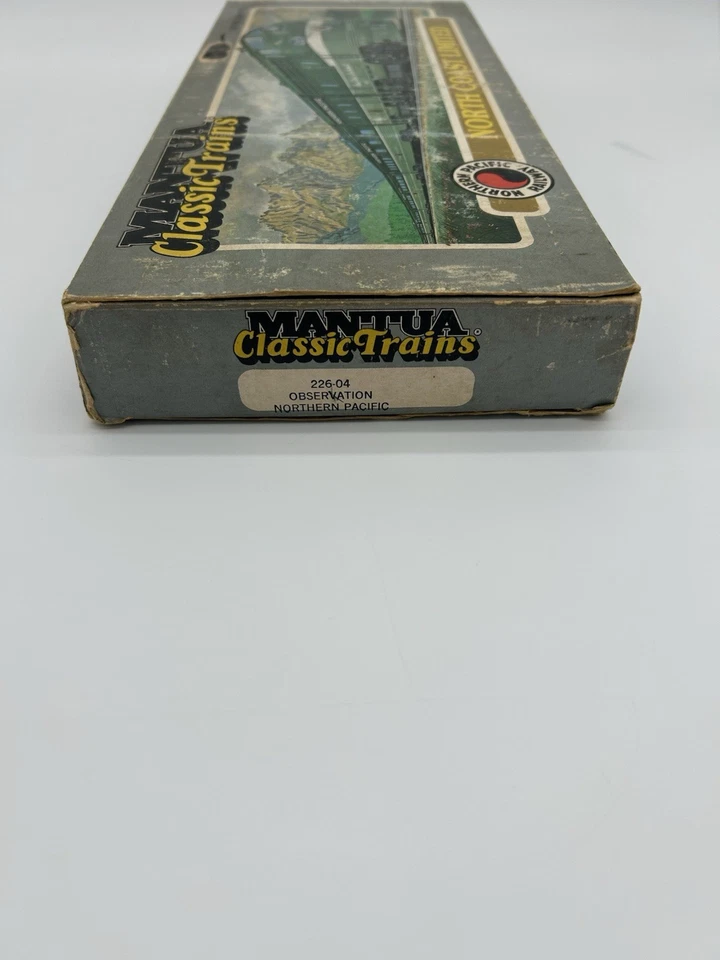 Ho Scale Mantua Classic Trains 226-04 Observation Car Northern Pacific - Image 2 of 4
