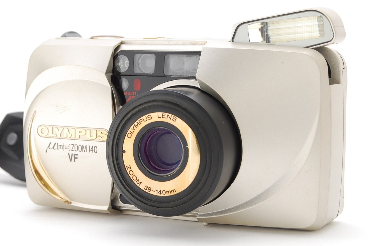 OLYMPUS μ[mju:]-ZOOM 140 VF Near Mint++]Olympus μ [mju:] Zoom 140 VF 35mm Point & Shoot