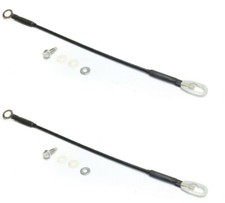 2 New Rear Tailgate Cables Straps W Bolts For 2005-2018 Nissan Frontier Truck 2 New Rear Tailgate Cables Straps W Bolts For 2005-2018 Nissan Frontier Truck