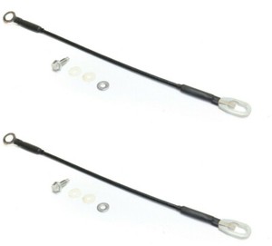 2 NEW Rear Tailgate Cables Straps w/ Bolts for 2005-2018 Nissan