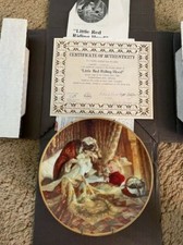 Vintage 1991 Little Red Riding Hood Collector Plate