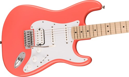 Squier Sonic Stratocaster HSS Tahitian Coral - Bild 3 von 7
