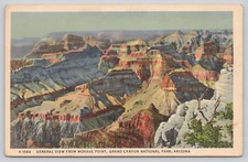 Postcard View From Mohave Point Grand Canyon  AZ (276)