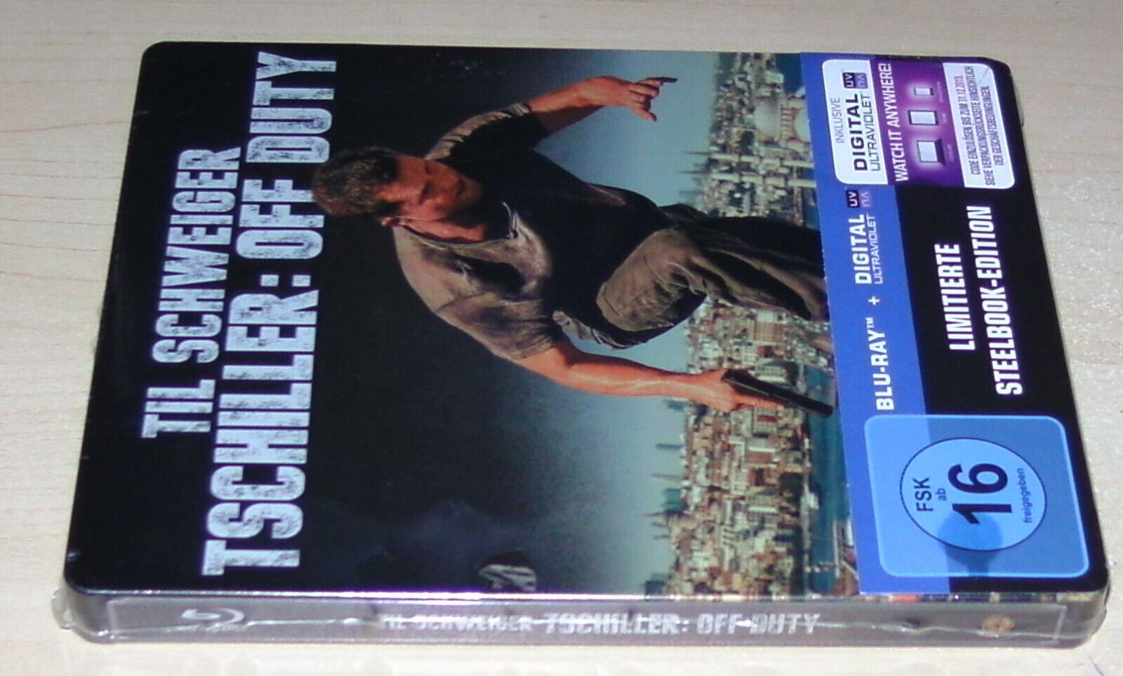 TSCHILLER OFF DUTY MIT TIL SCHWEIGER BLU RAY LIMITIERTE STEELBOOK NEU OVP