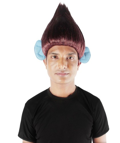 HPO Erwachsene Herren spitze Diamant Kerl Troll Perücke, mehrere Farboptionen, HM-600A - Bild 112 von 119