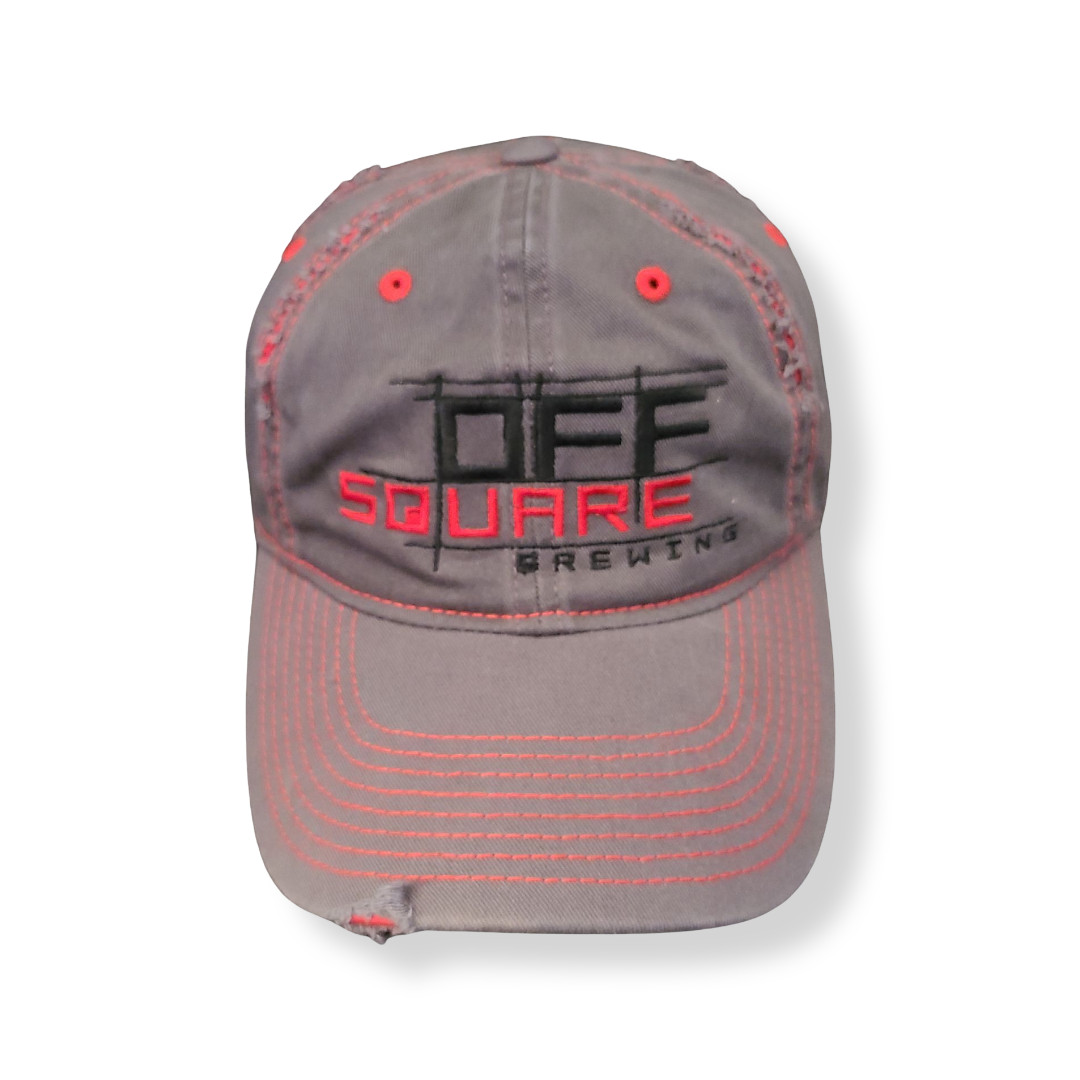 District "Off Square Brewing" Distressed Loopback… - image 1