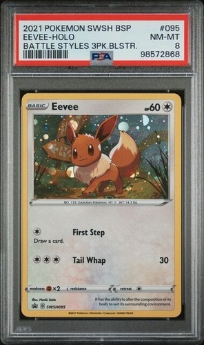 Eevee graded PSA 8 for sale on eBay