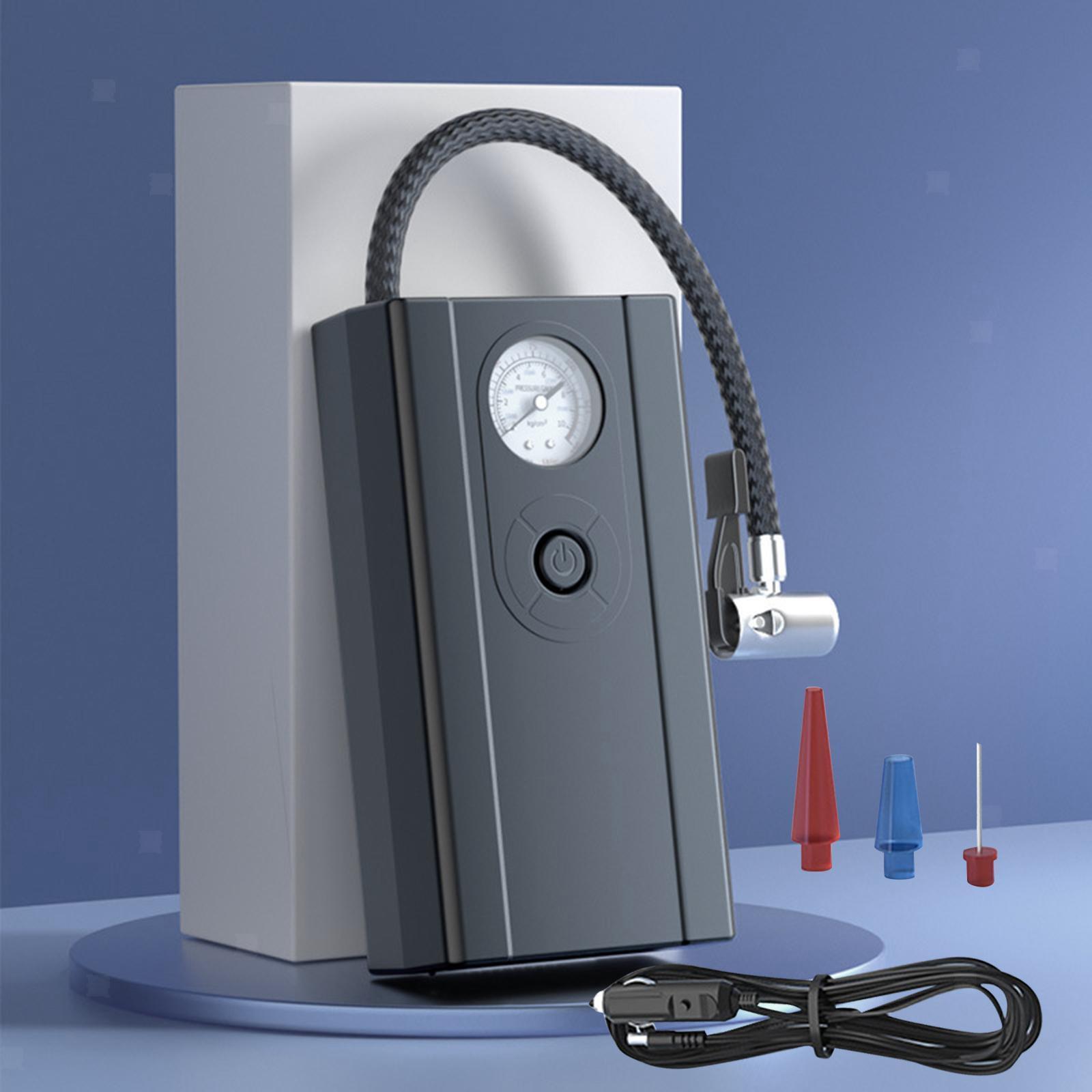 Air Compressor Mini with Inflation Hose Tire Inflator for Motor