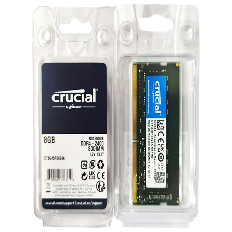 Crucial 16GB DDR4-2400 SODIMM 新品未開封 Crucial 16gb Ddr4 2400 Sodimm OWC 16GB Replacement For Crucial