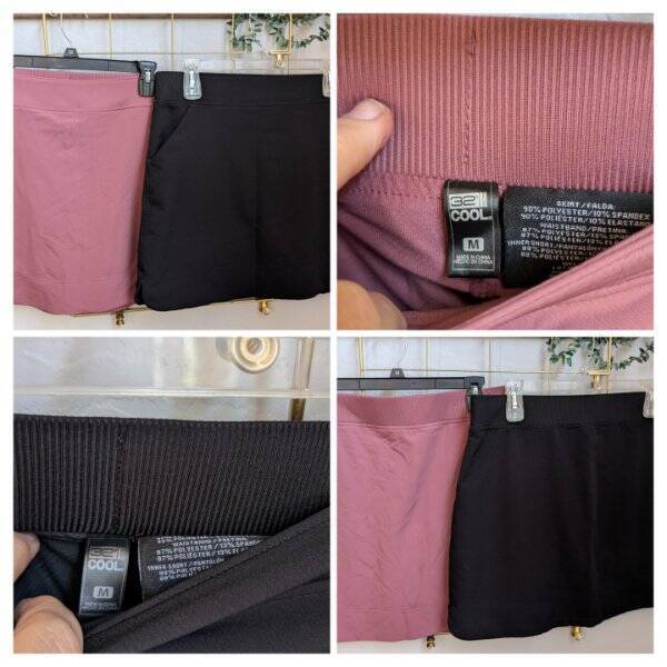 2 SZ M 32 Degrees cool Golf Skort Tennis Pickle Ball