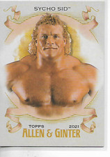 2021 Topps Heritage WWE Sycho Sid Allen & Ginter Card