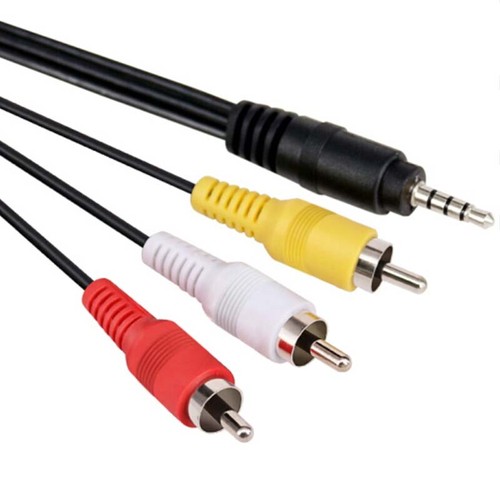 AV A/V AUDIO VIDEO TV Cable Cord Lead For Canon DV MiniDV HD CAMCORDER STV-250/N - Picture 2 of 5