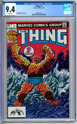 Thing 1 CGC Graded 9.4 NM Marvel Comics 1983