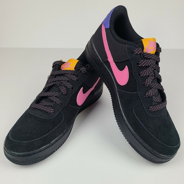 Nike Air Force 1 Lv8 2 GS Black Magic Flamingo Cn5710 001 Size 7y for sale online | eBay
