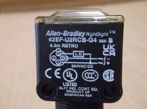 42EF-U2RCB-G4 B Allen Bradley Photoelectric Sensor Switch 42EFU2RCBG4 B - Picture 4 of 4