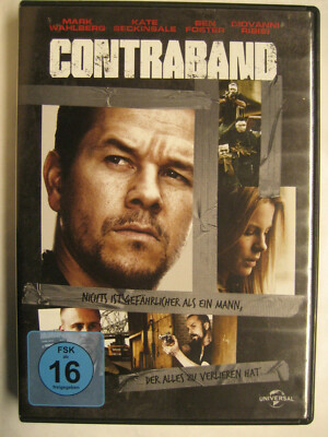 CONTRABAND - DVD - MARK WAHLBERG KATE BECKINSALE BEN FOSTER GIOVANNI RIBISI