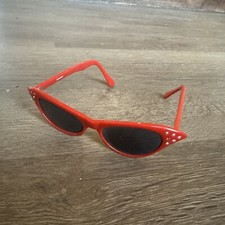 Vintage Style Red Cat Eye Kids Sunglasses