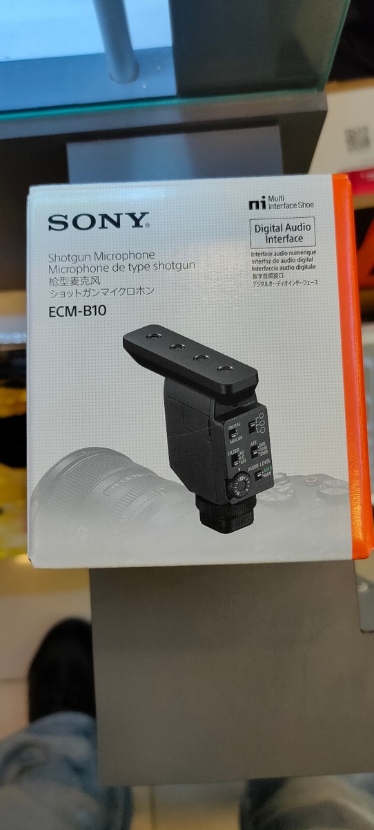 Sony ECM-B10 Compact Camera-Mount Digital Shotgun Microphone 