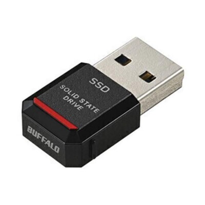 BUFFALO SSD-PST1.0U3-BA 1TB Ultra Compact Portable SSD USB
