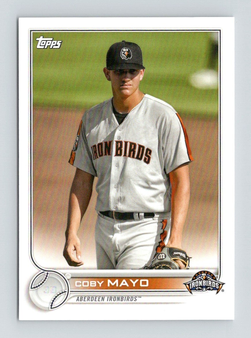 2022 Topps Pro Debut Coby Mayo - Aberdeen IronBirds PD-156